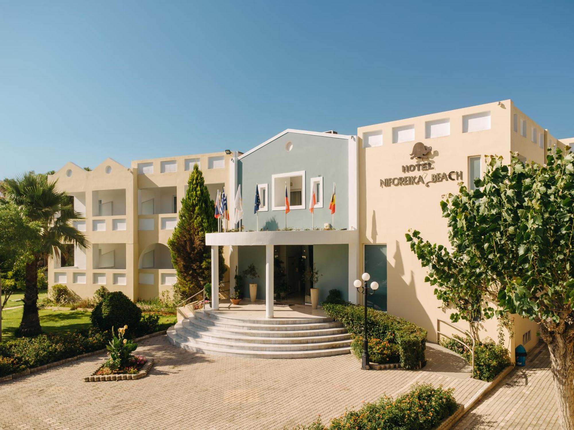 Niforeika Beach Hotel Exterior foto